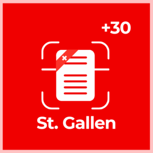 Extra Page Scanning Pack (+30 Pages) - St. Gallen