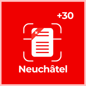 Extra Page Scanning Pack (+30 Pages) - Neuchâtel