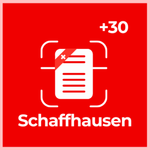 Extra Page Scanning Pack (+30 Pages) - Schaffhausen