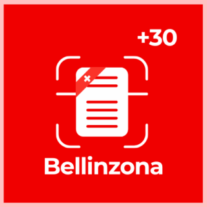 Extra Page Scanning Pack (+30 Pages) - Bellinzona