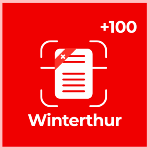 Extra Page Scanning Pack (+100 Pages) - Winterthur