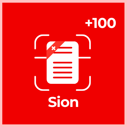Extra Page Scanning Pack (+100 Pages) - Sion