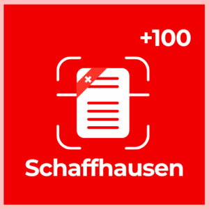 Extra Page Scanning Pack (+100 Pages) - Schaffhausen