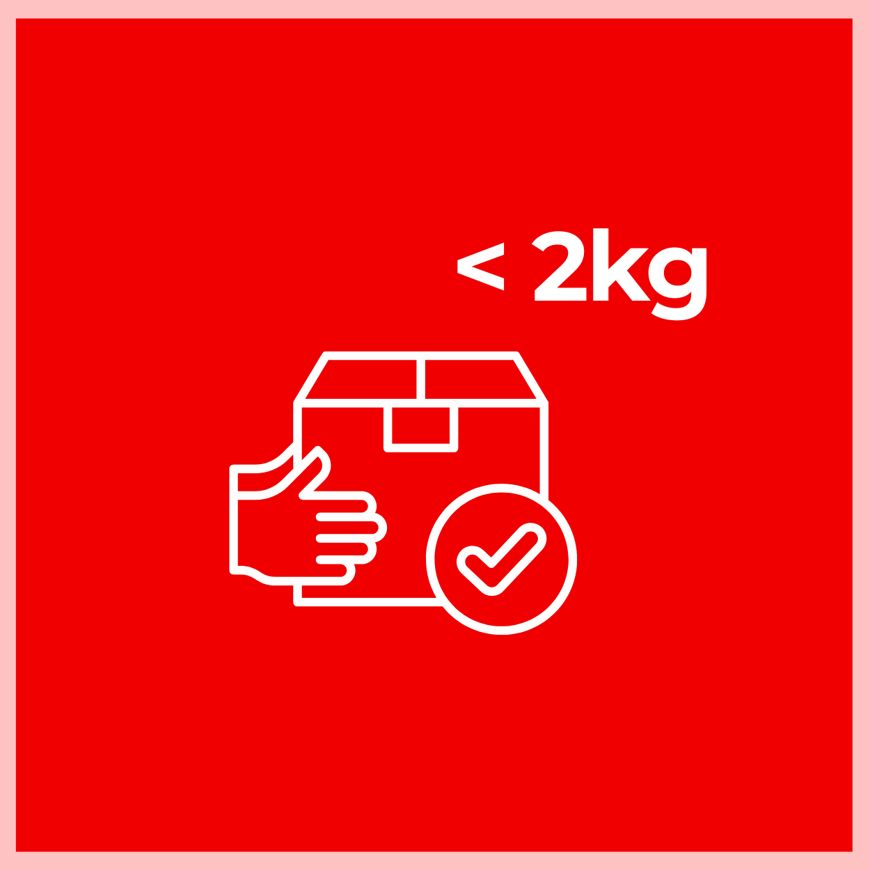 Receive Package under 2kg